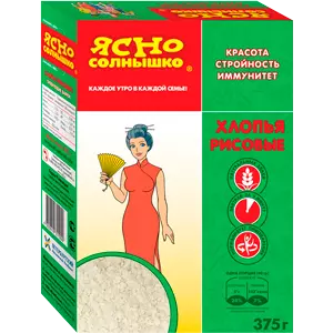 Каша ясно солнышко рисовая